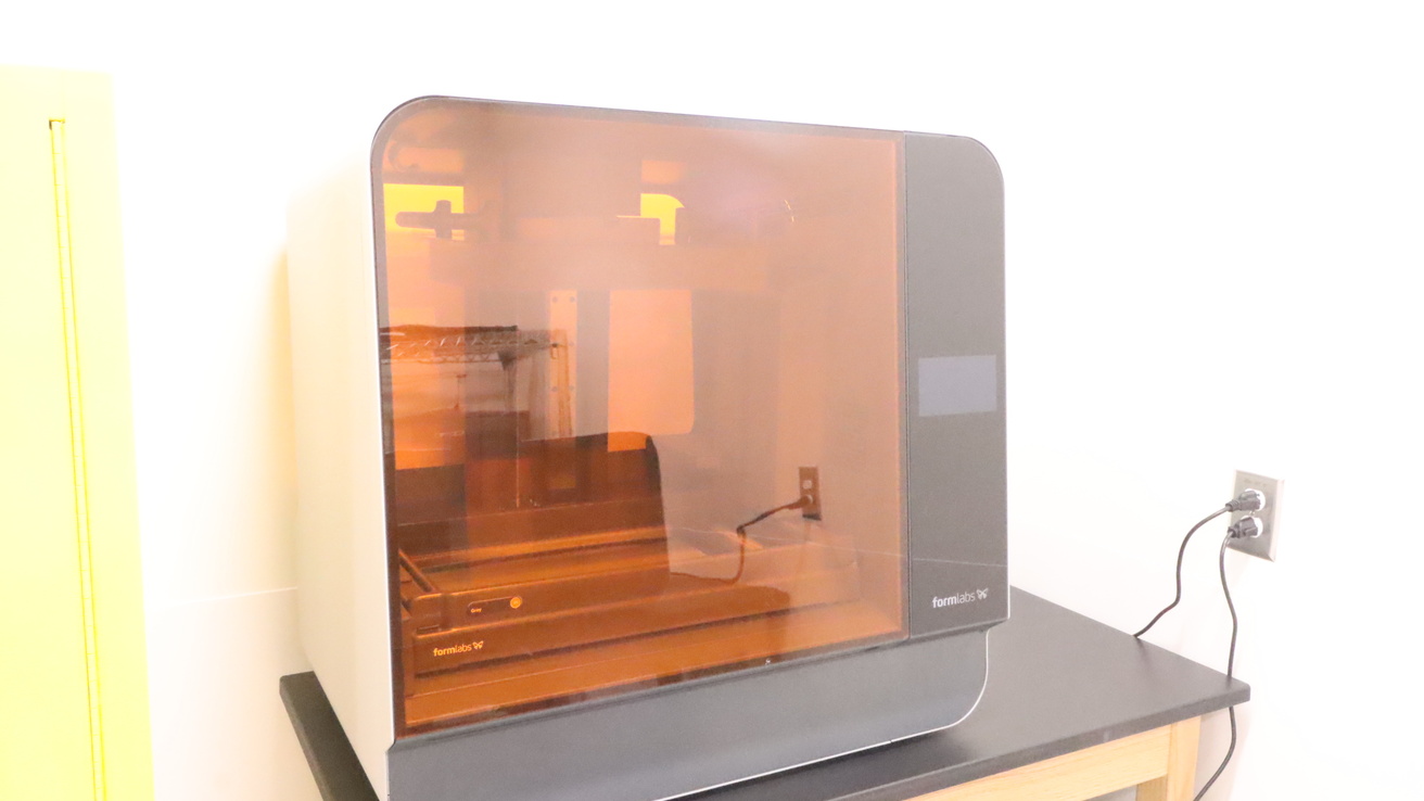 Photograph of the formLabs 3D printer sitting on a table